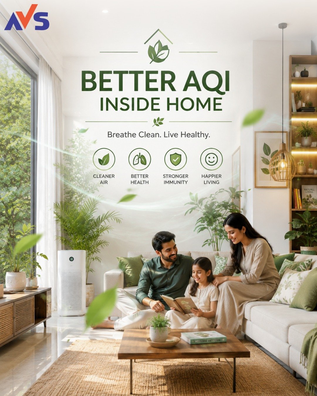 AVS NH24 - Better AQI Inside Home